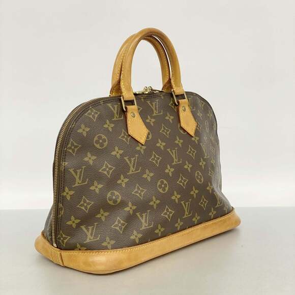 LOUIS VUITTON Brown Monogram Alma Bag - Picture 2 of 10